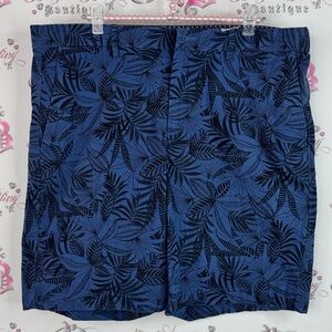 Banana Republic shorts Aiden short tropical floral Navy Leaf Pattern Shorts